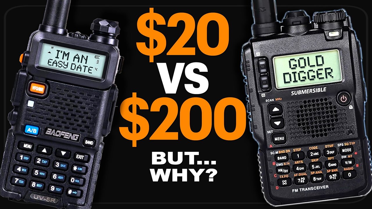 Why Is A Baofeng So Cheap But Other Radios Are Expensive? Cheap VS Expensive Ham Radios