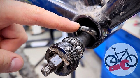 How to eliminate bicycle noise. Bike bottom bracket installation