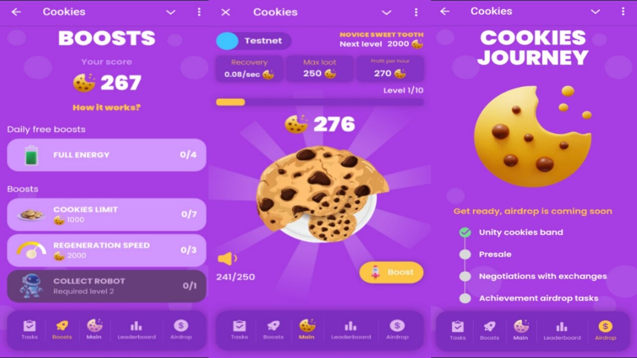 Cookies | Press Play To Start Eating Cookies And Earn Free Crypto | New Telegram Crypto Mining Bot