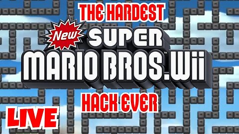 PLAYING @MayroSMM 's NIGHTMARE ROM HACK! • New Super Mario Bros. Wii Gameplay