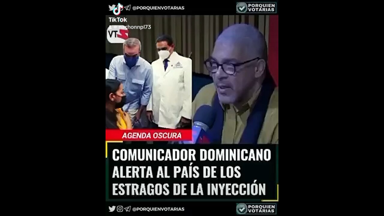 LAS VACUNAS COVID 19 MATANDO A LOS DOMINICANOS EN LA REPÚBLICA DOMINICANA HENOCIDIO POR ABINADER