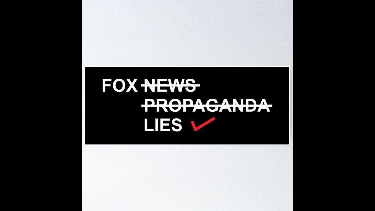 FOX NEWS HELP IN THE GENOCIDE UNDER BIDEN WITH PROPAGANDA