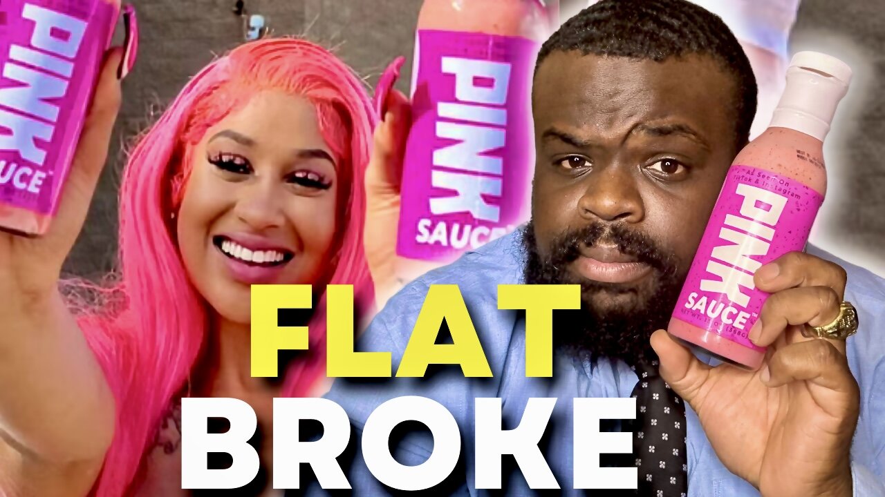 Pink Sauce Lady Fails and Goes Broke. Tik Tok Fame.