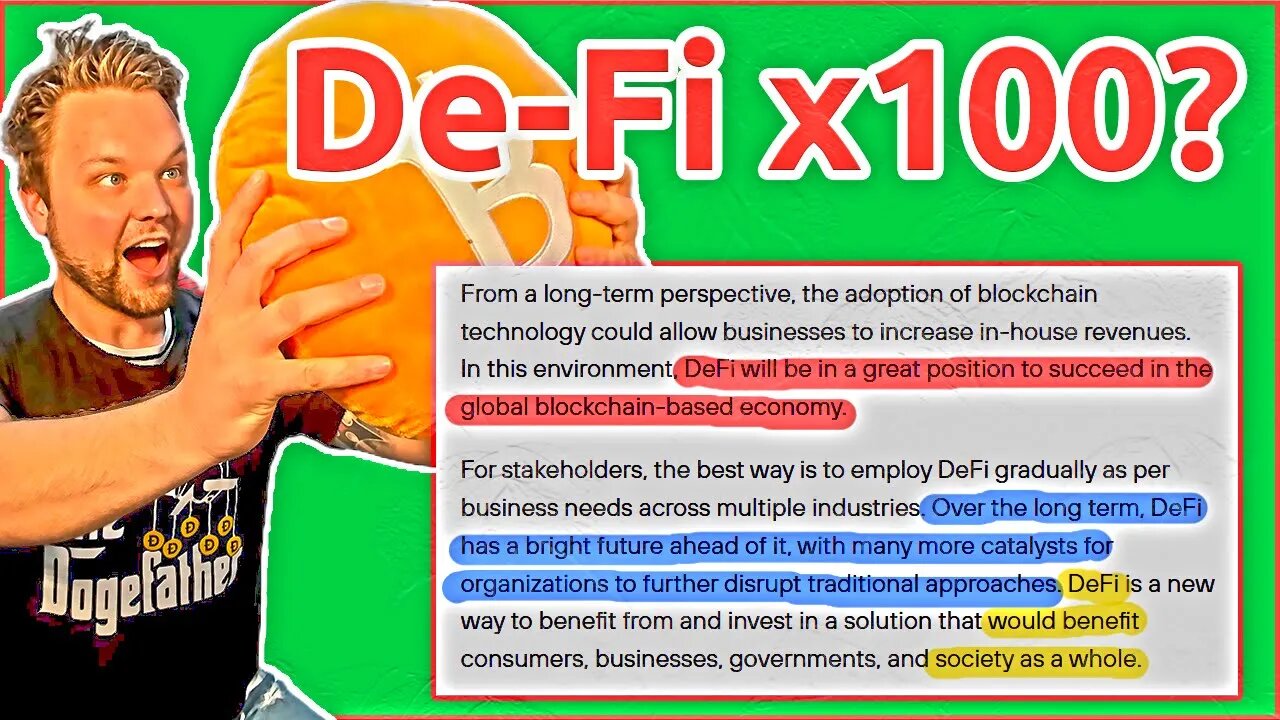 NU Beginnen Met DE-FI... Is Als BITCOIN Kopen In 2008!