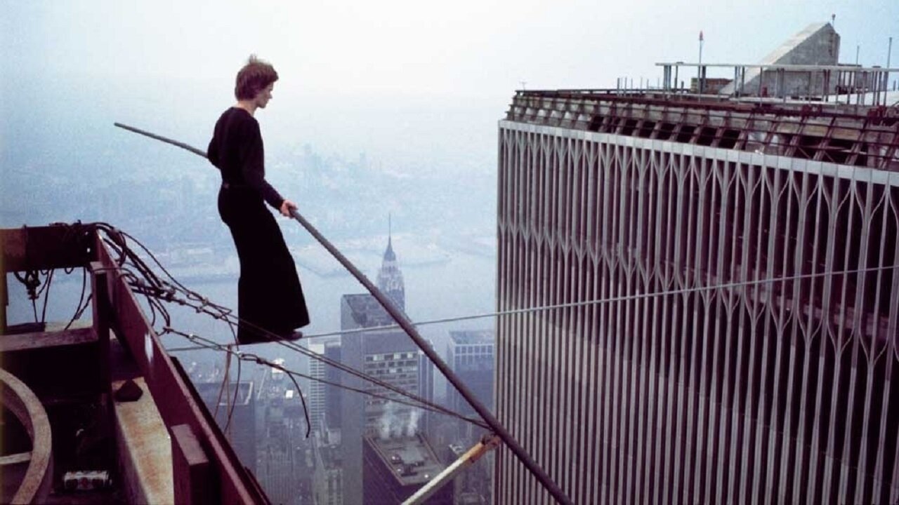 Philippe Petit Tightrope Between The Towers