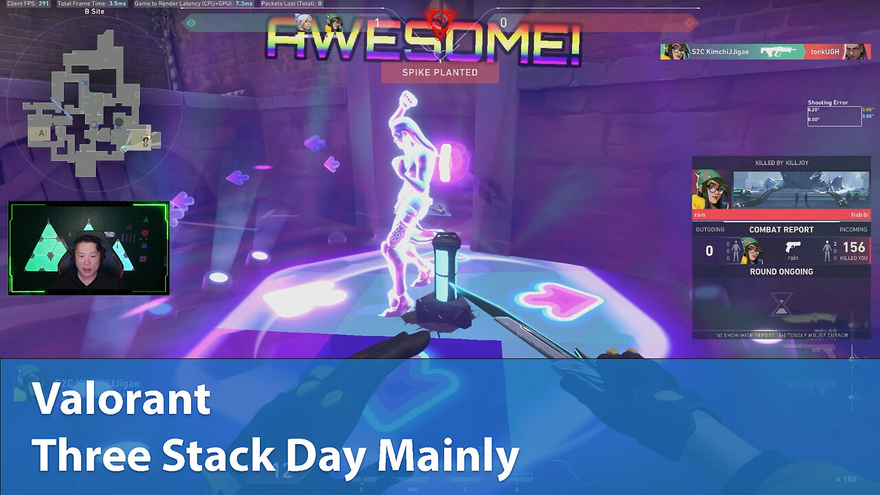 Three Stack Day Mainly | Competitive 3W-1L | Valorant