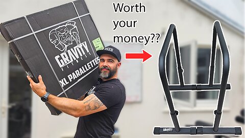 Gravity Fitness XL Parallettes Review Unboxing and Set Up