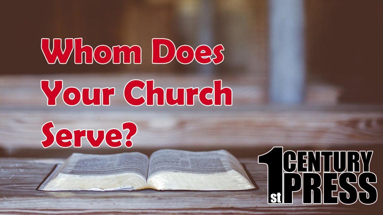 Whom Does Your Church Serve? part 2