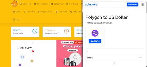 How To Earn Free Polygon MATIC TOKENS Cryptocurrency At BTC Bunch Every 5 Min Withdraw Via Coinbase