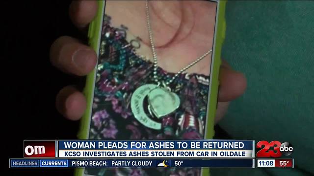 Oildale woman pleads for ashes to be returned