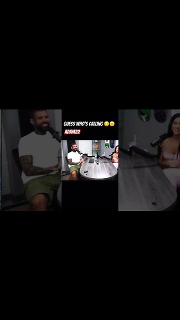 #youtube plz tell me who was calling ☎️ #adam22 in that podcast #shorts