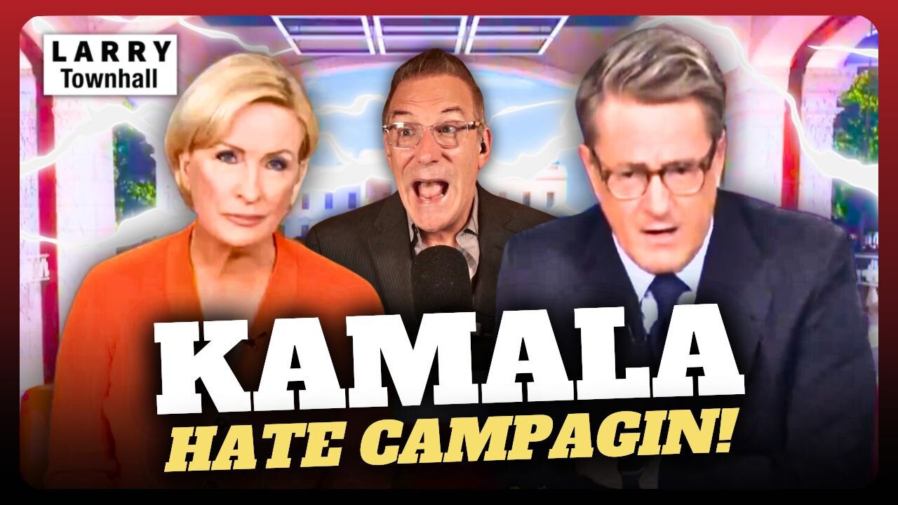 'Morning Joe' Hosts RAGE at Mispronouncing Kamala's Name, Trump Derangement Syndrome on FULL DISPLAY