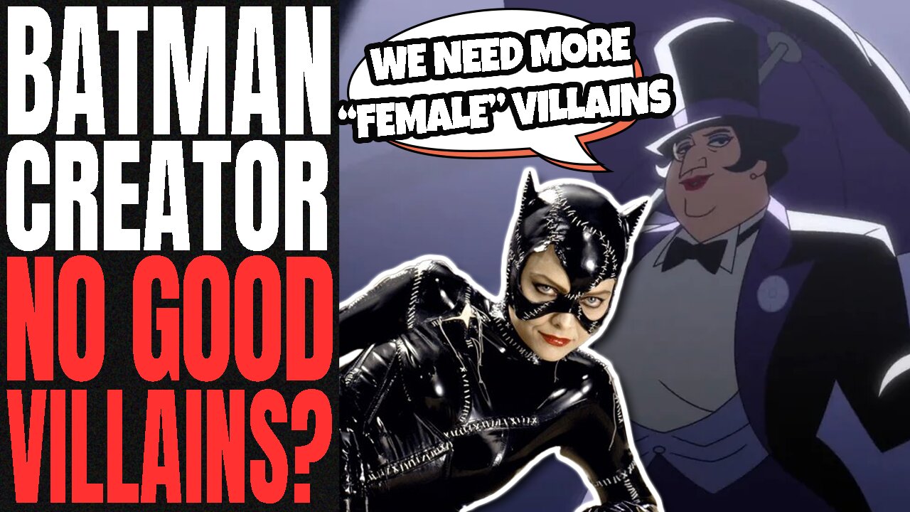 Batman Showrunners DESTROY THE SHOW | Claims NO GOOD Batman Villains EXIST And WOMEN NEED TO DO IT