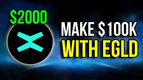 Make Over $100K Just From MULTIVERSX
