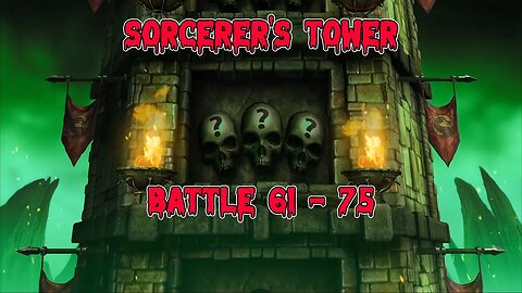 MK Mobile: Sorcerer's Tower Battle 61 - 75 / Battles On Auto