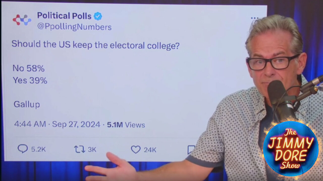 Should the US keep the Electoral College?▮The Jimmy Dore Show