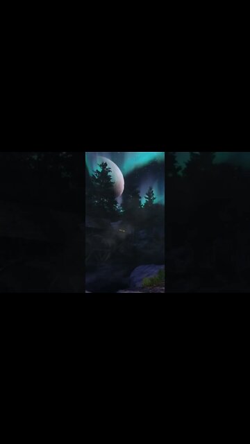 Fall Asleep Fast | Skyrim Camping In Whiterun Hold | Nature ASMR & Rain Sounds! #shorts 05