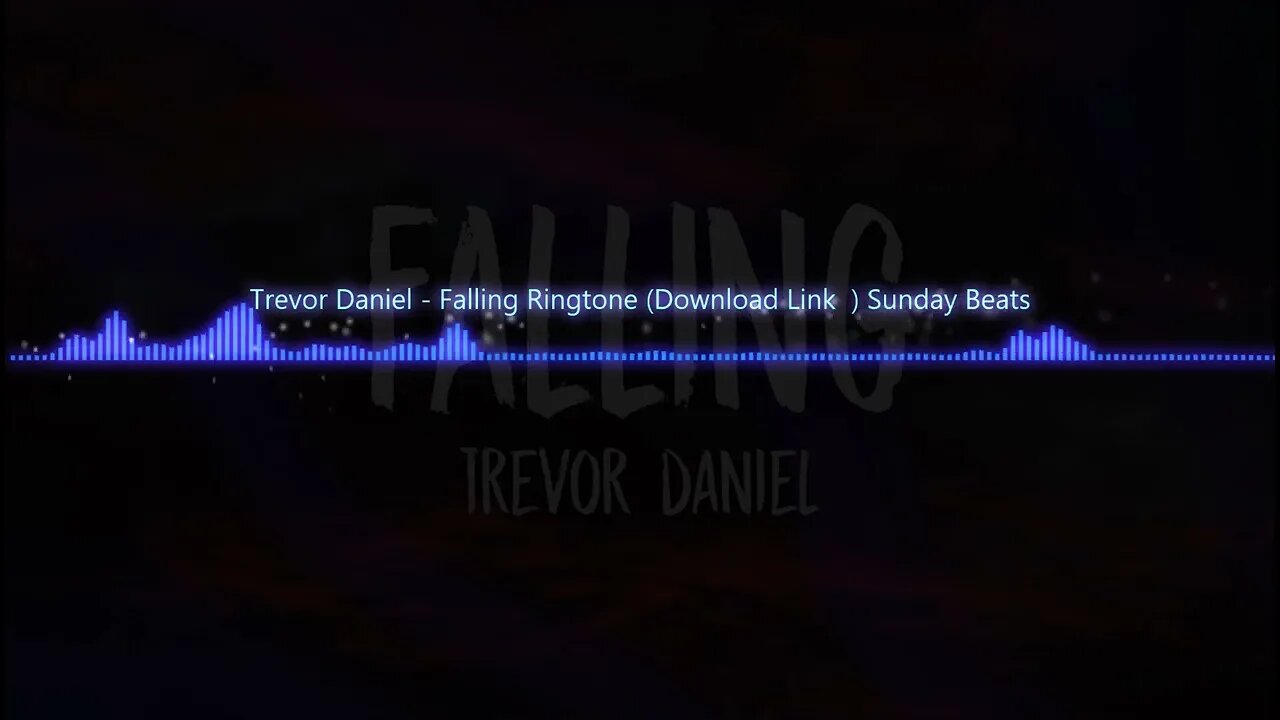 Trevor Daniel - Falling Ringtone