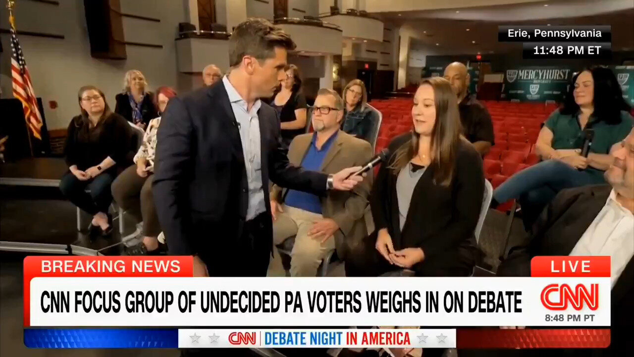 Harris Dodged 'Are People Better Off Than 4 Years Ago' Question But This Pennsylvania Voter Didn't