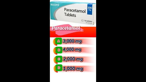 Paracetamol question answer #what is paracetamol #painkiller #panadol #tablets #medication