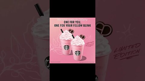 order now your blackpink starbucks for 200php