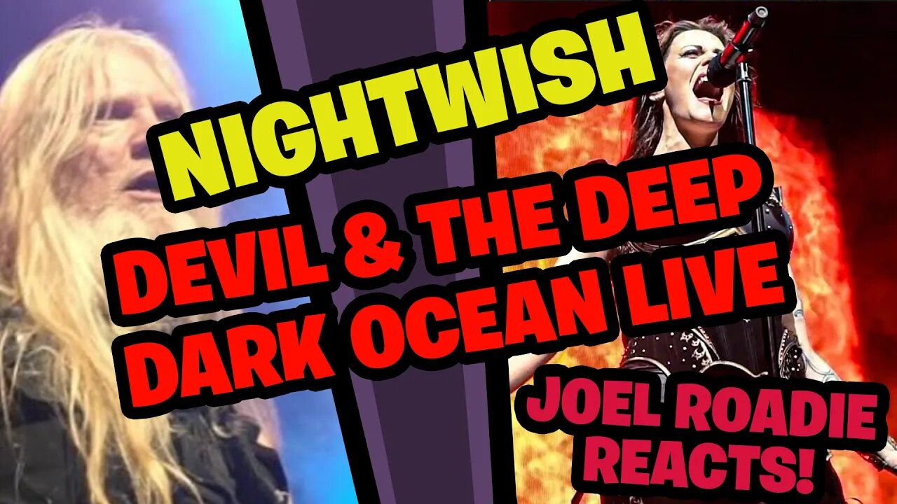 NIGHTWISH - Devil & The Deep Dark Ocean Live Buenos Aires - Roadie Reacts