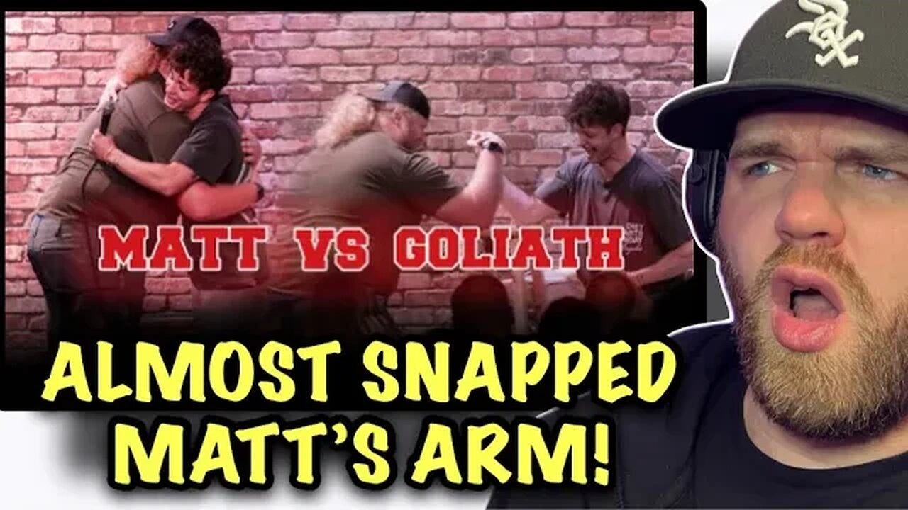 Matt Rife Fights For His Life- CROWD WORK (Reaction)