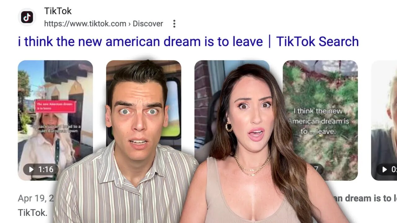 TikTokers now ABANDONING America (for most ABSURD reason) 😂