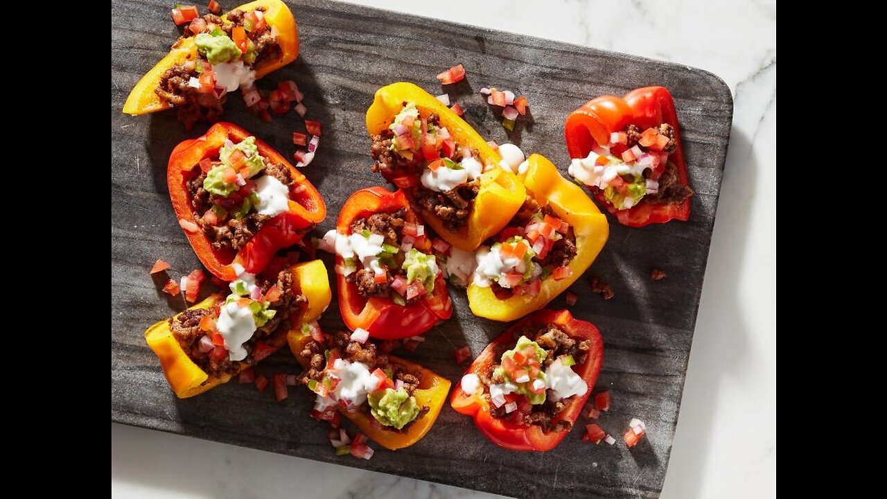 Bell Pepper Keto Nachos 25 min