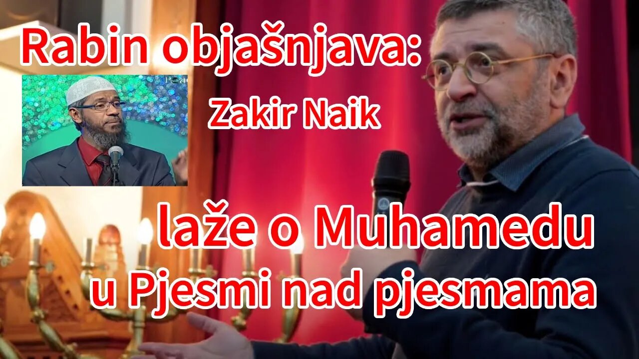 Rabin objašnjava - Muhamed nije u Pjesmi nad pjesmama | Pax Vobiscum