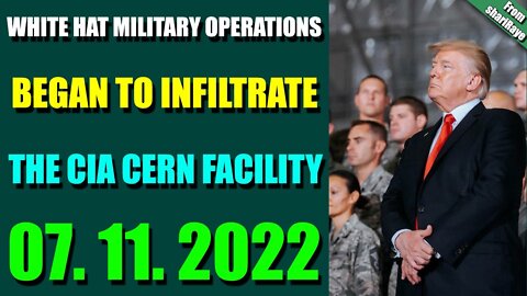 SHARIRAYE UPDATE NOW - WHITE HAT MILITARY OPERATIONS BEGAN TO INFILTRATE THE CIA CERN FACILITY