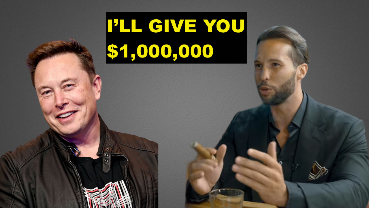 Tristan Tate's $1,000,000 Idea For Elon Musk