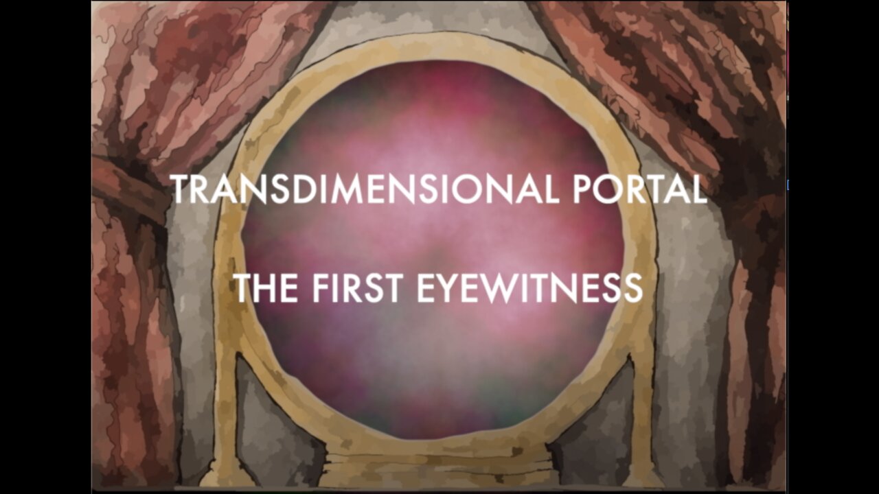 TRANS-DIMENSIONAL PORTAL - THE FIRST WITNESS