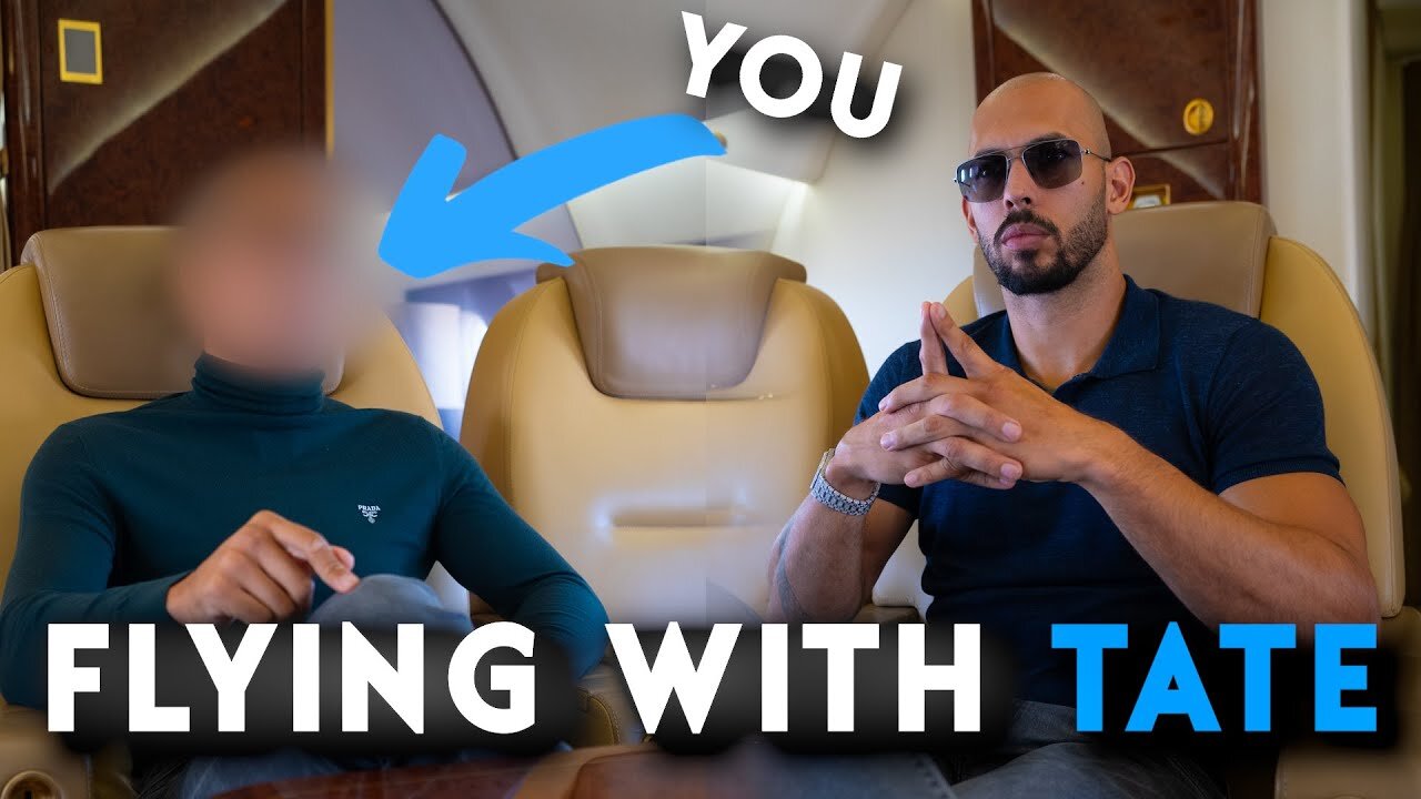 POV: You're On A Jet With Andrew Tate (Funny Jet Moments)