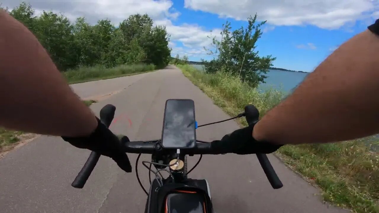 Bike Path Adventures in Marquette ( Poseidon Redwood )