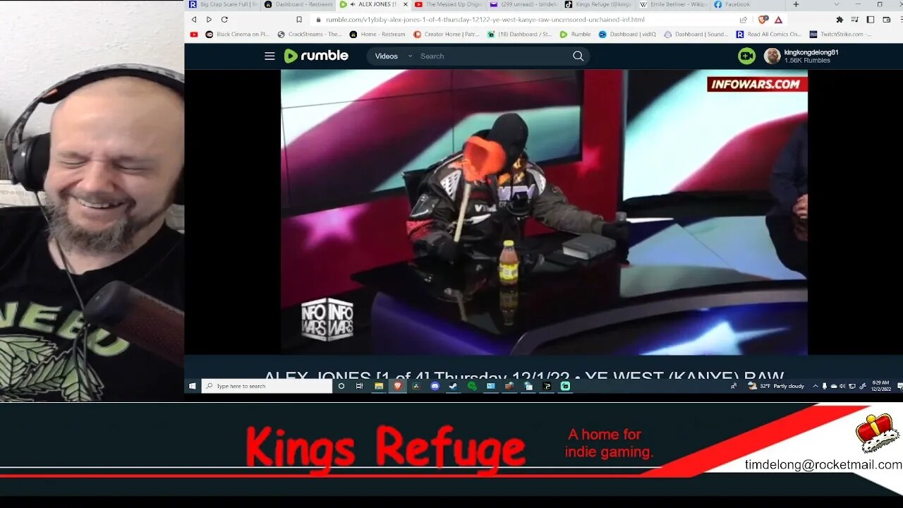 The funniest 60 seconds of the Ye and Alex Jones interview. Try not to laugh challenge.