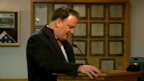 FC Cincinnati GM Jeff Berding addresses Hamilton County Commission about building parking garage at West End stadium site