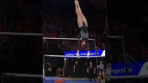 Cristal Isa (Utah) 9.950 on Bars - Utah at Oregon State 3/11/23 #shorts