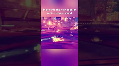 This sound goes crazy #rocketleague
