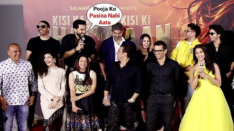 Raghav Juyal Comedy On Pooja Hegde In Front Of Salman Khan At Kisi Ka Bhai Kisi Ki Jaan Launch