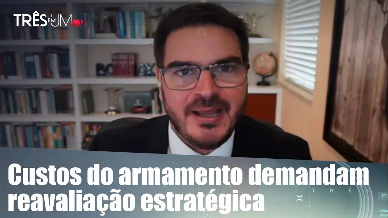 Rodrigo Constantino: É pouco provável que a Ucrânia ofereça resistência ao poder bélico da Rússia