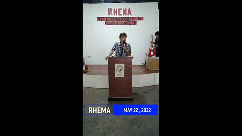 May 22, 2022 PastorB.