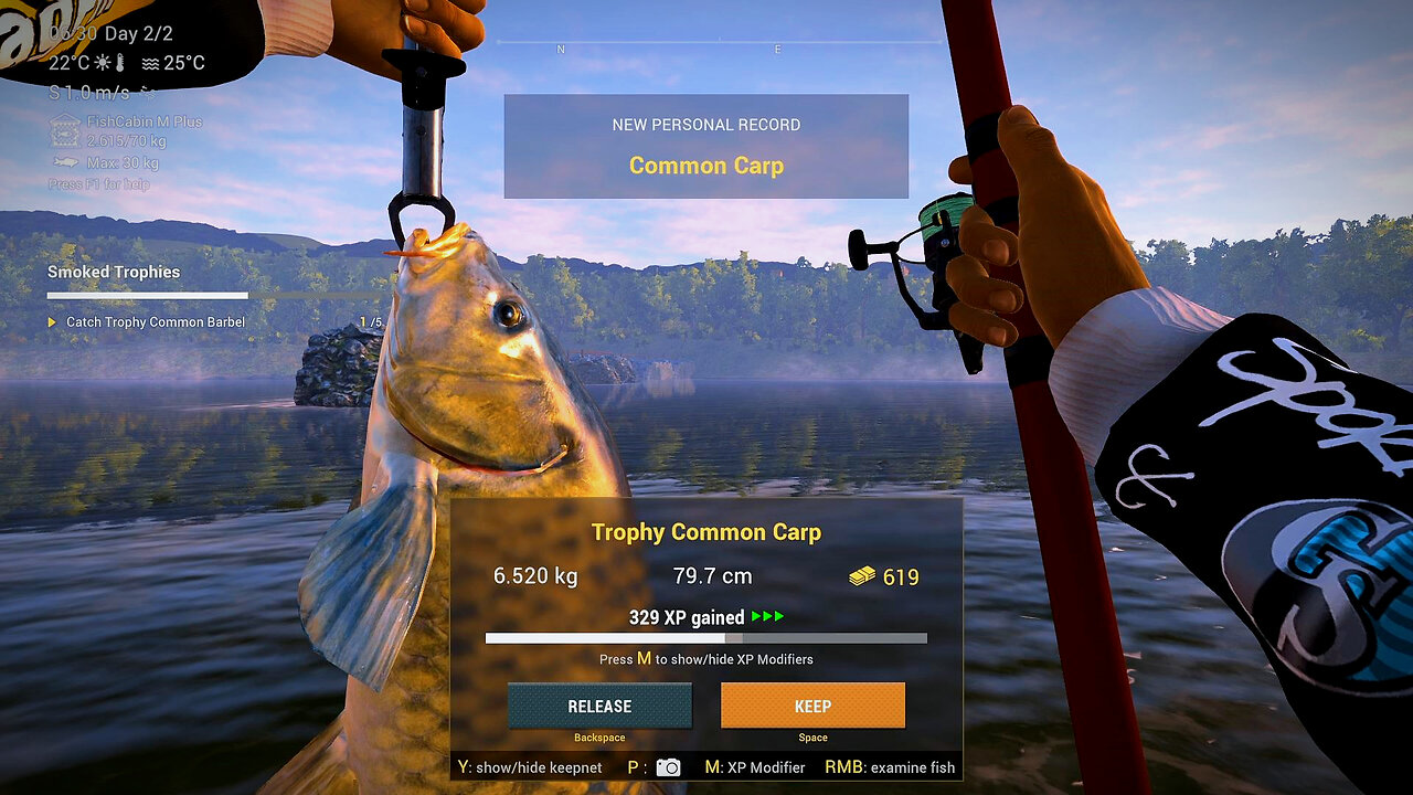 Tiber river Smoked Trophies, Golden Turkey Rush, Fishing Planet pc