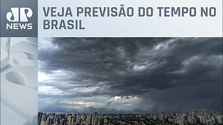 Semana começa com temporais no Sul e no Sudeste