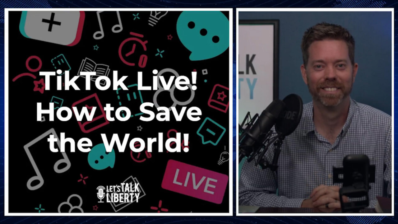 TikTok Live! How to Save the World!
