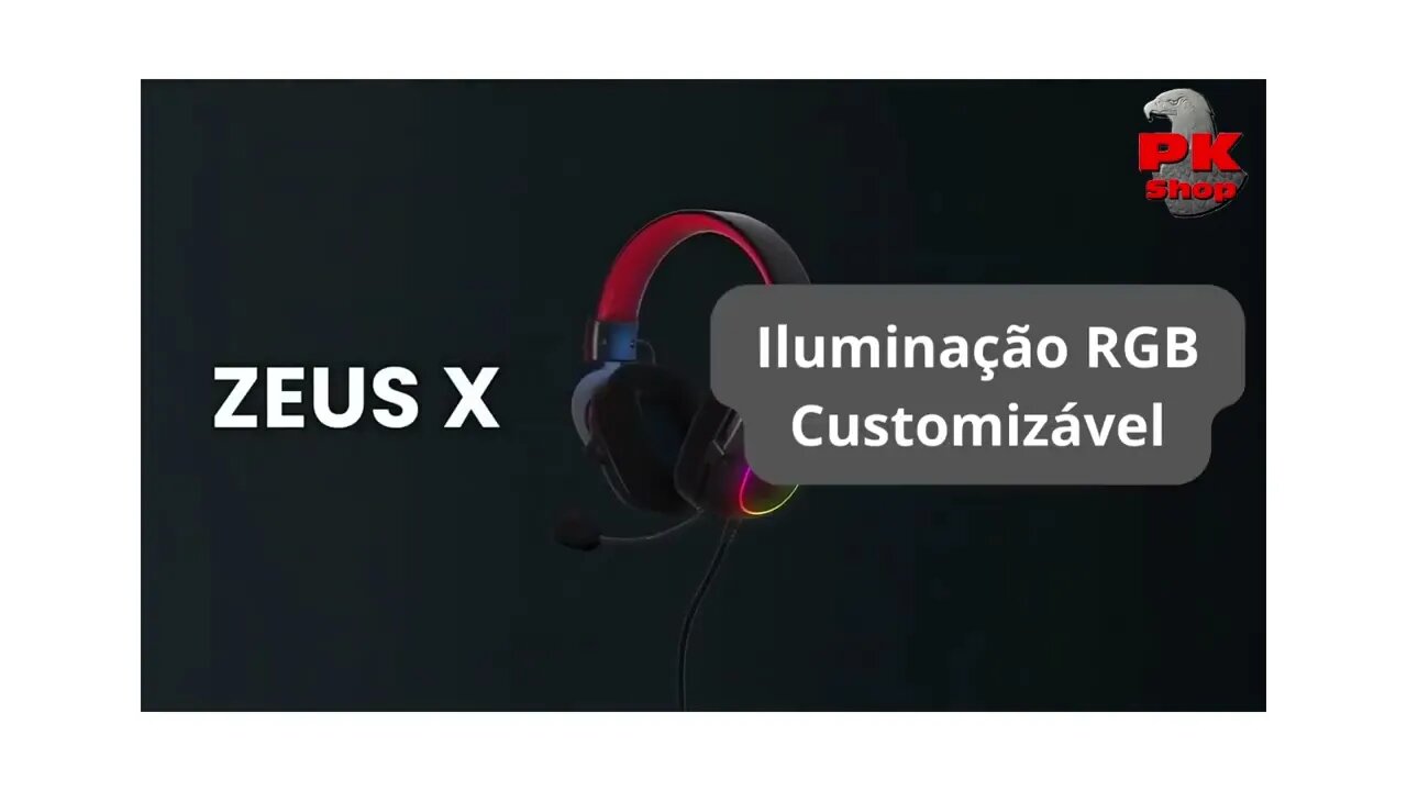 Fone de Ouvido Redragon Zeus