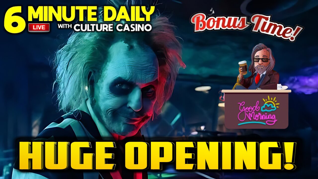 Beetlejuice Beetlejuice HUGE Opening - 6 Minute Daily - Every Weekday - September 4th