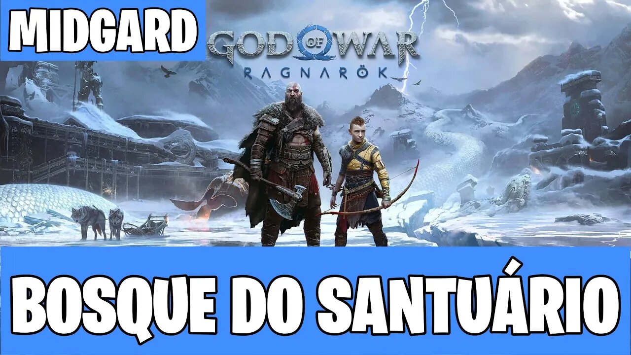 GOD OF WAR RAGNAROK - COLECIONAVEIS [BOSQUE DO SANTUÁRIO]