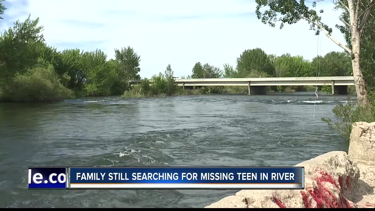 Nampa teen still missing in the Boise River