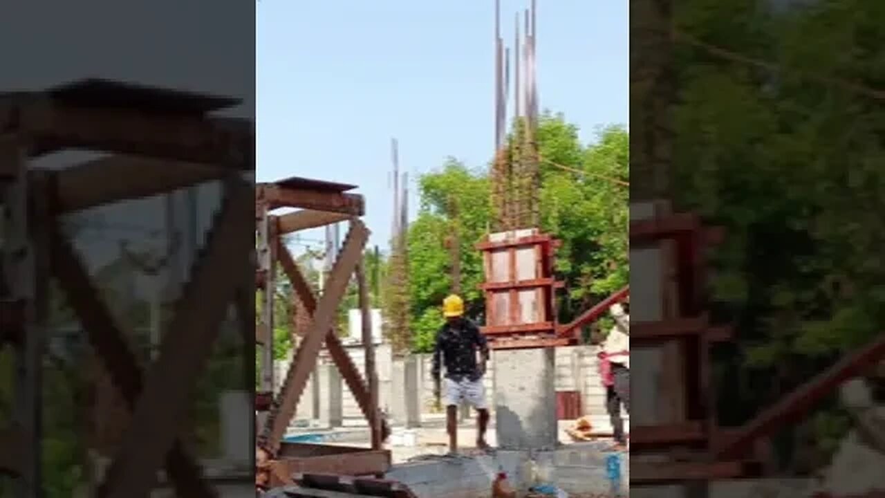 Building under construction site work 🚧👷 #viral #shorts #construction